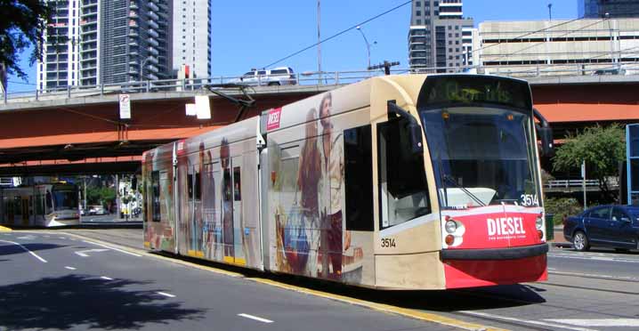 Yarra Trams Diesel Combino 3514